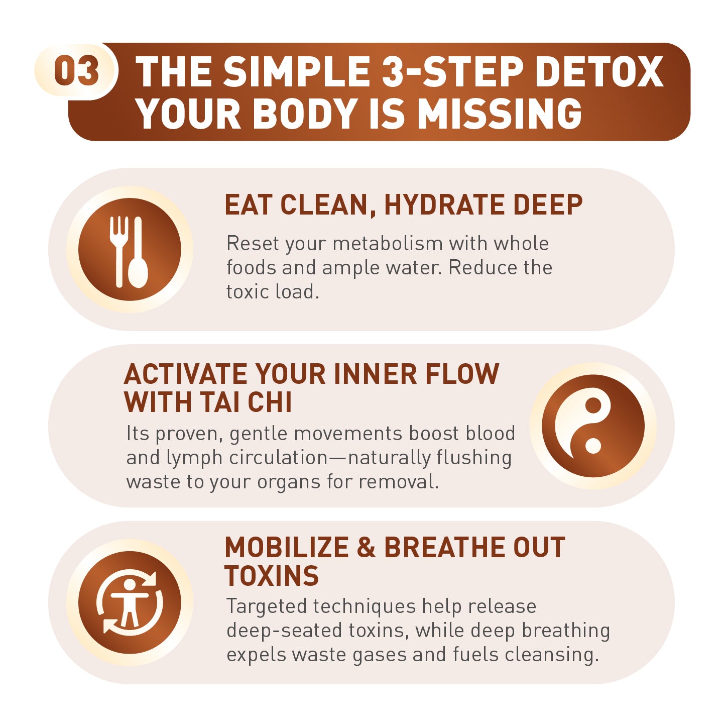 The 1-Hour TAICHI Detox Session