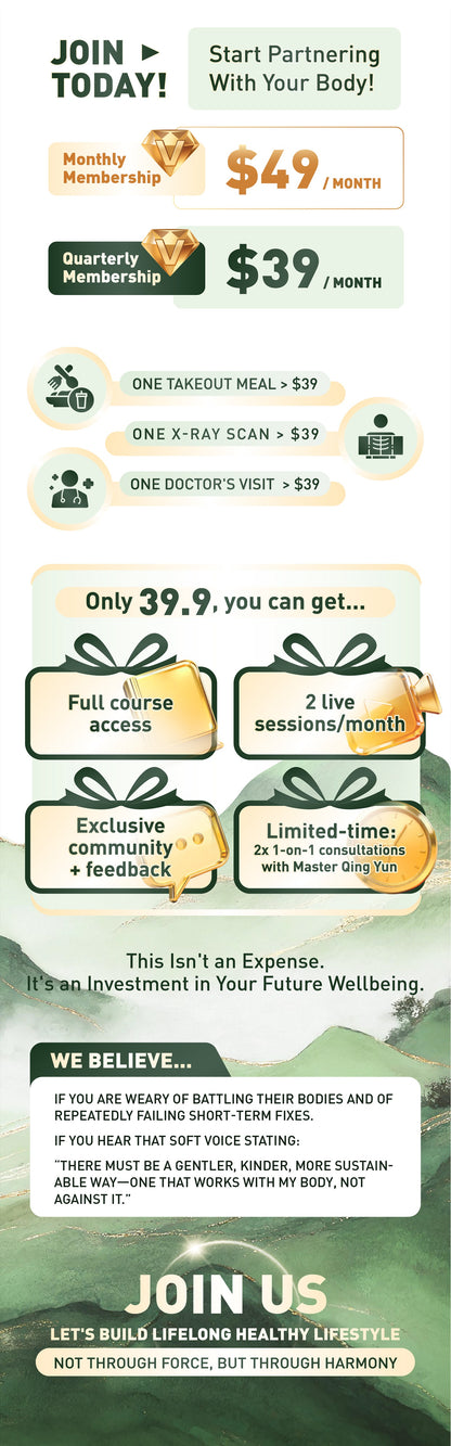 TAICHI Natural Wellness Annual Membership