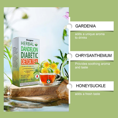 Googeer Herbal Detoxifying Tea Bags Herbal Detoxifying Tea Bags For Body Care